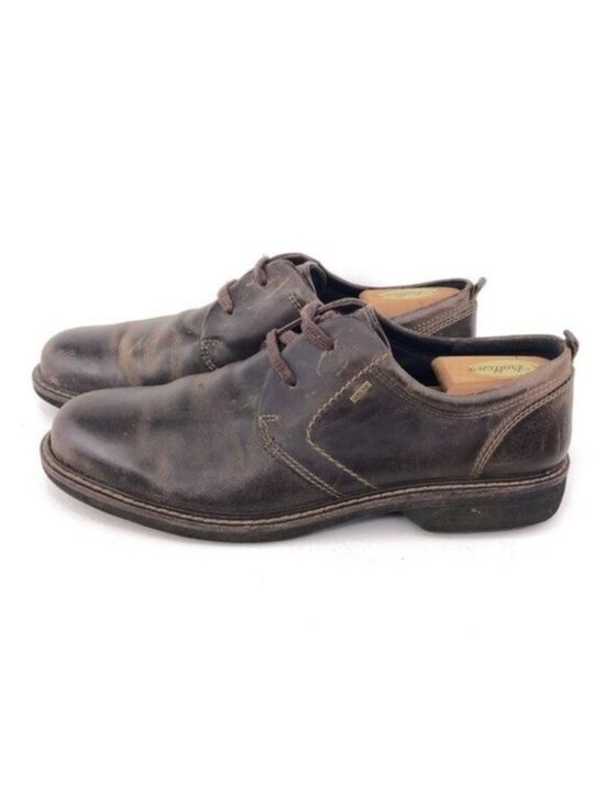 Ecco Brown Leather Gore-Tex Oxfords EUR 45 main image 6